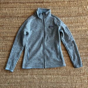 Patagonia Better Sweater Fleece Jacket S Steam Blue NWOT